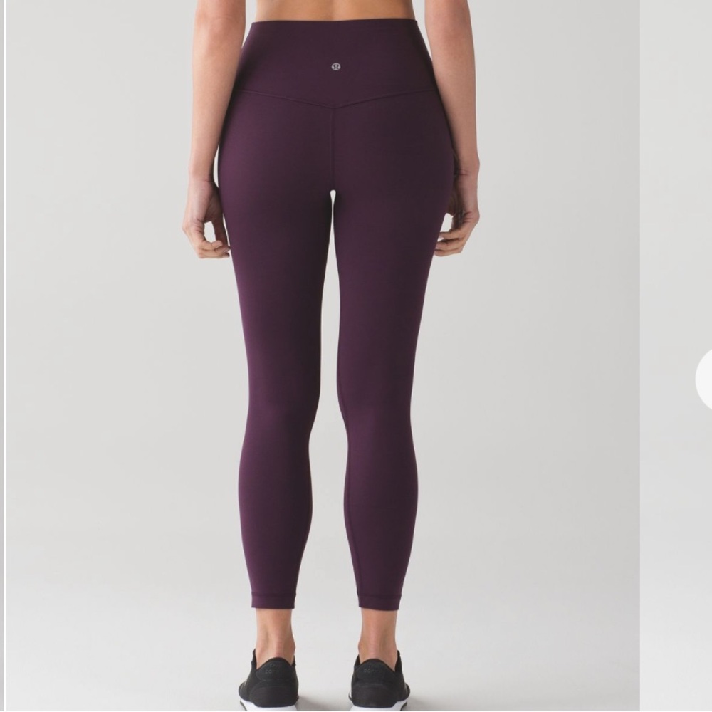 Lululemon Align Crop 23inch Legging Black Cherry